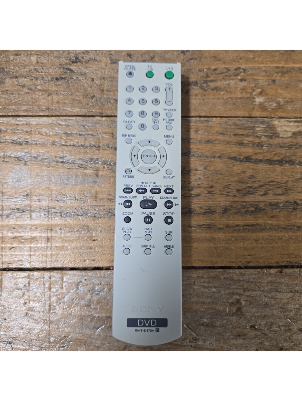Genuine SONY RMT-D175A Remote Control For DVD/DVP-NS57P -Tested Working